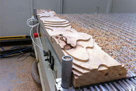 CNC Application Photo of Work on Router